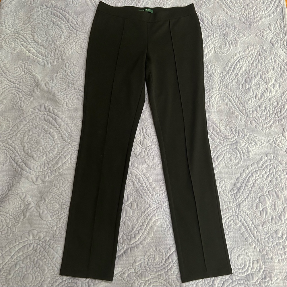Lauren Ralph Lauren black straight pants